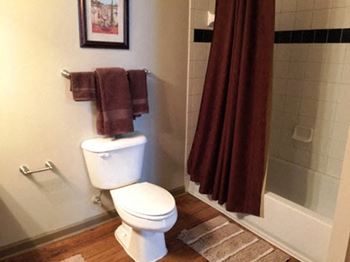 Tile Surrounding Tub with Unique Tile Border